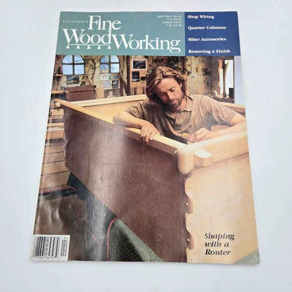 Tauton’s Fine Woodworking Magazine Lot October December 1991 April February June - Picture 10 of 11